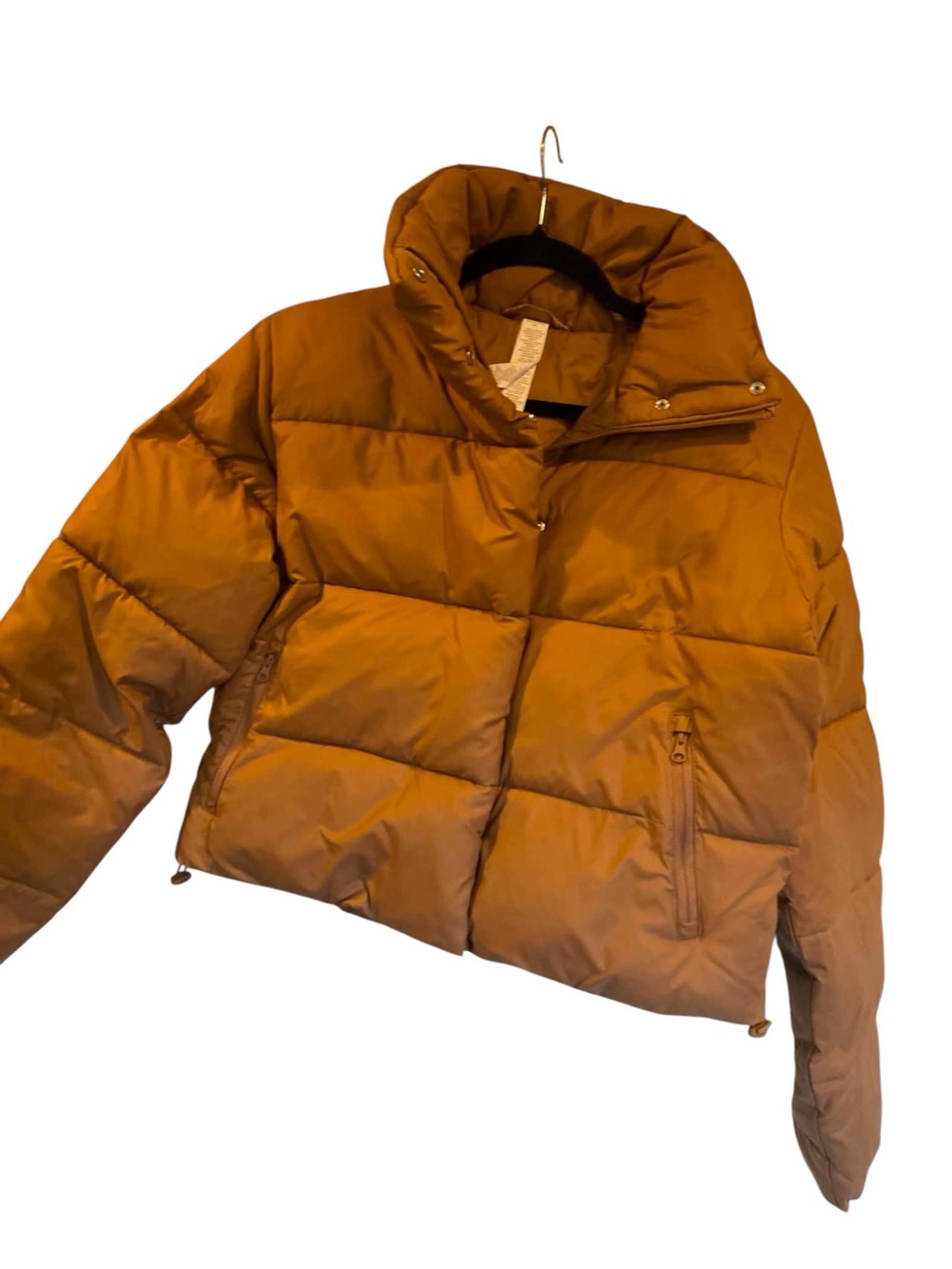 NWOT Alo Yoga Gold Rush Puffer Jacket Size: XS
